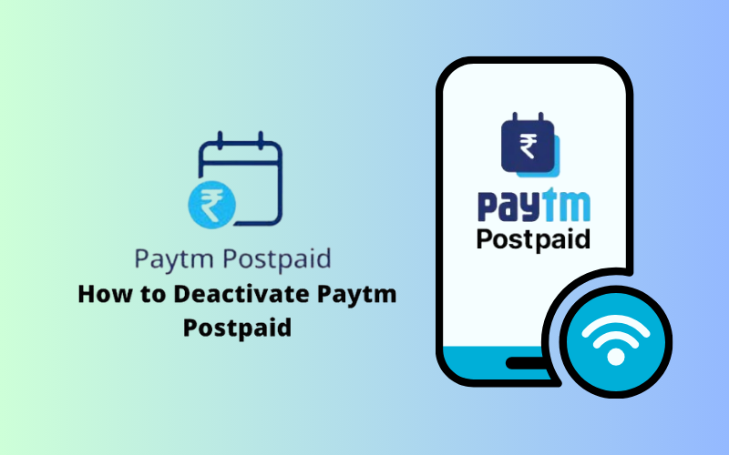 How can I deactivate my Paytm Postpaid account