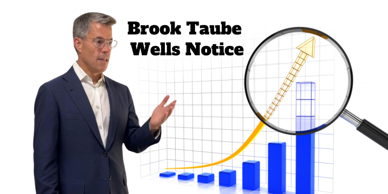 Brook Taube and Wells Notice