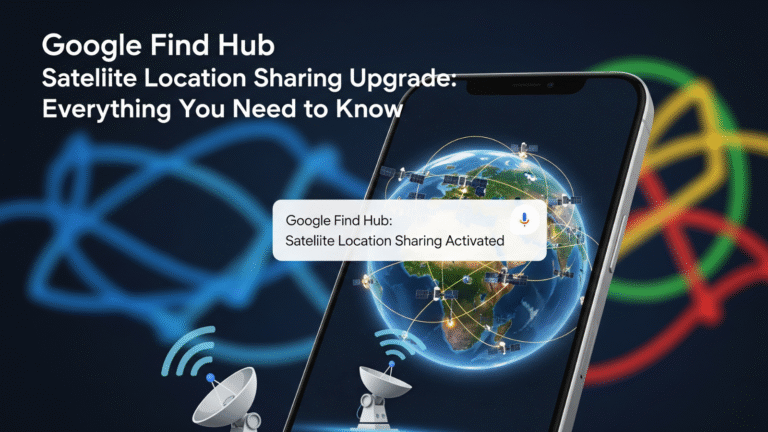 Google Find Hub Satellite Location