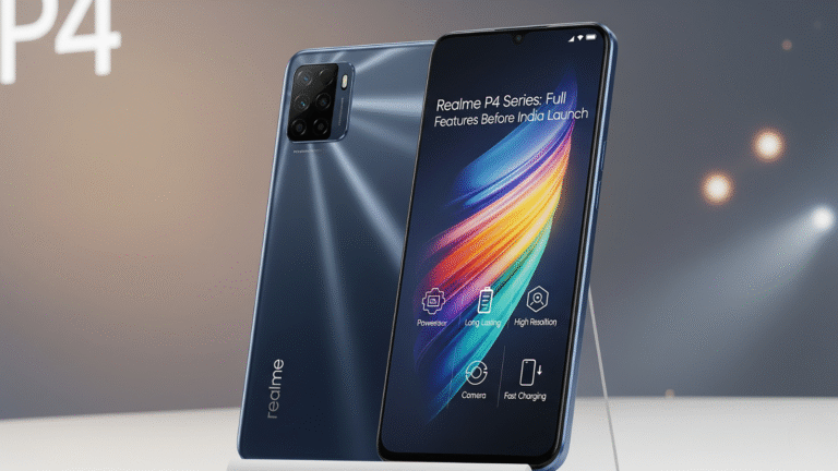 Realme P4 Series Full Features Before India Launch